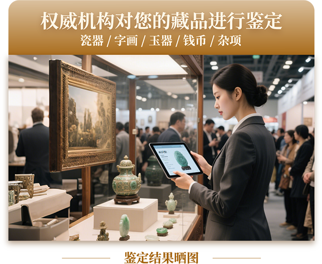权威机构对您的藏品进行鉴定